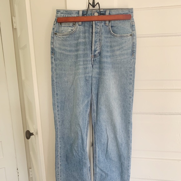 Denim Forum The Arlo High Rise Straight 28L Jean - Picture 1 of 4